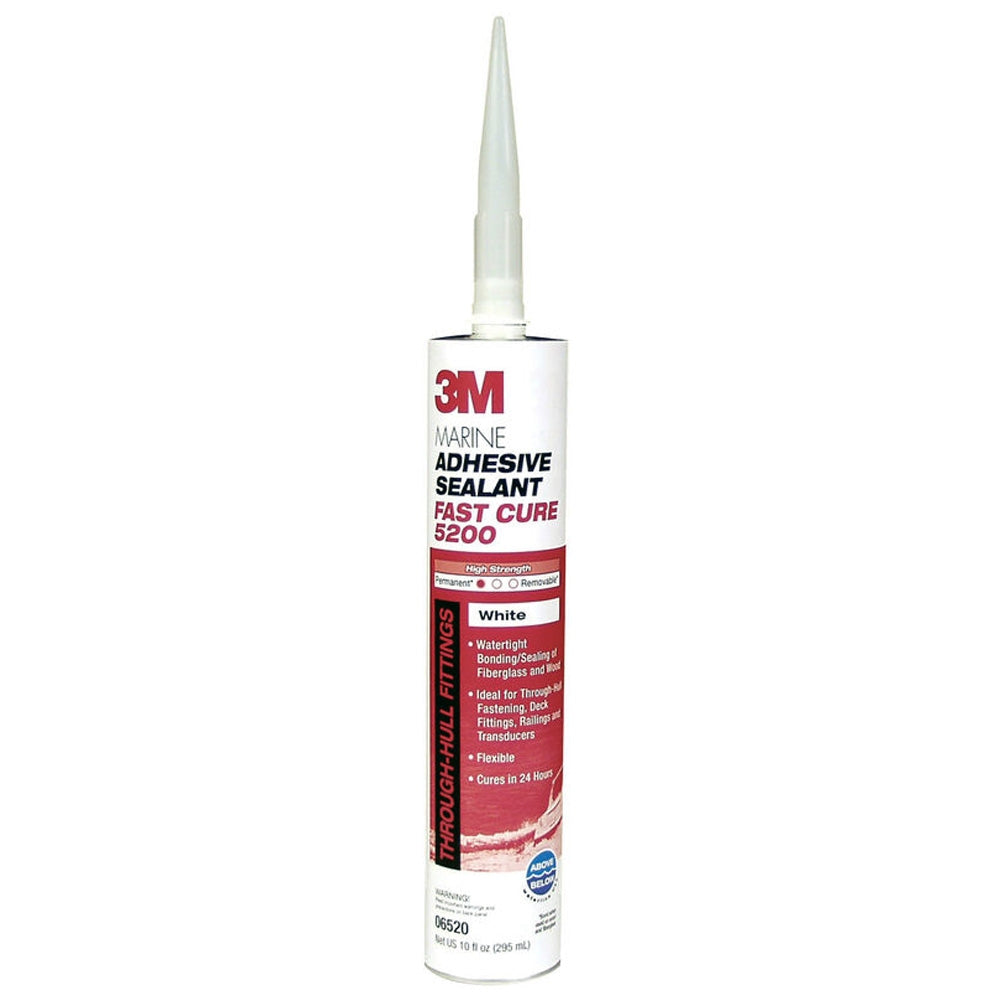 3M 5200 Marine Adhesive Sealant Fast Cure White (10oz)