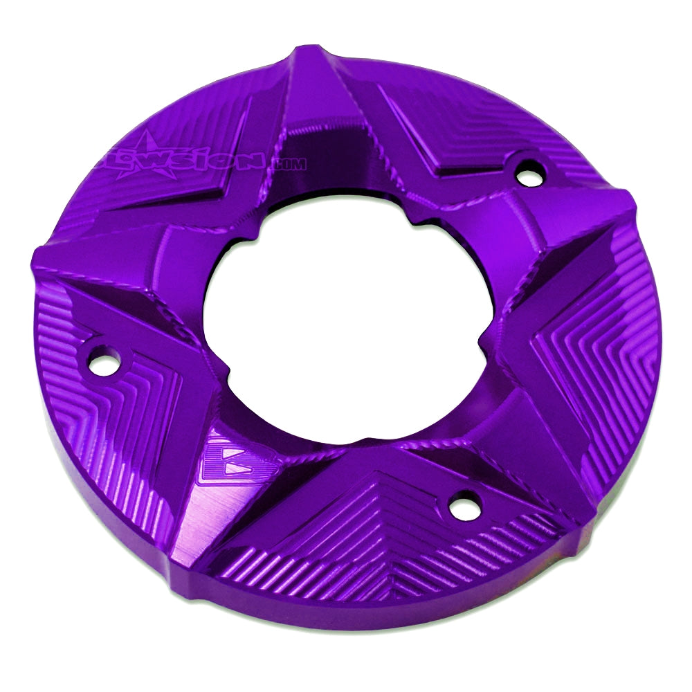 Blowsion Billet Exhaust Nozzle - SXR - Anodized Purple