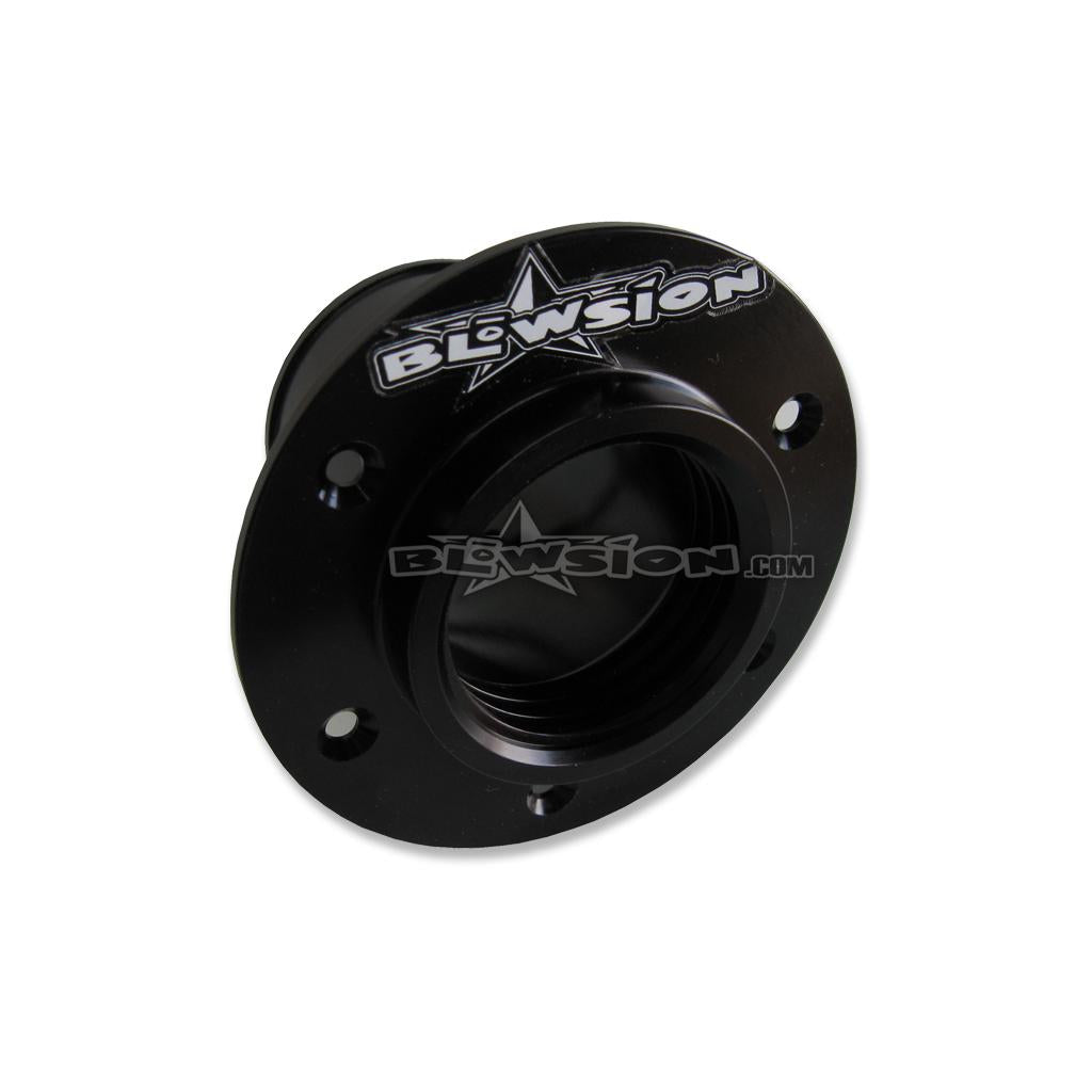 Blowsion Billet Fuel Filler Neck - Yamaha - Anodized Black