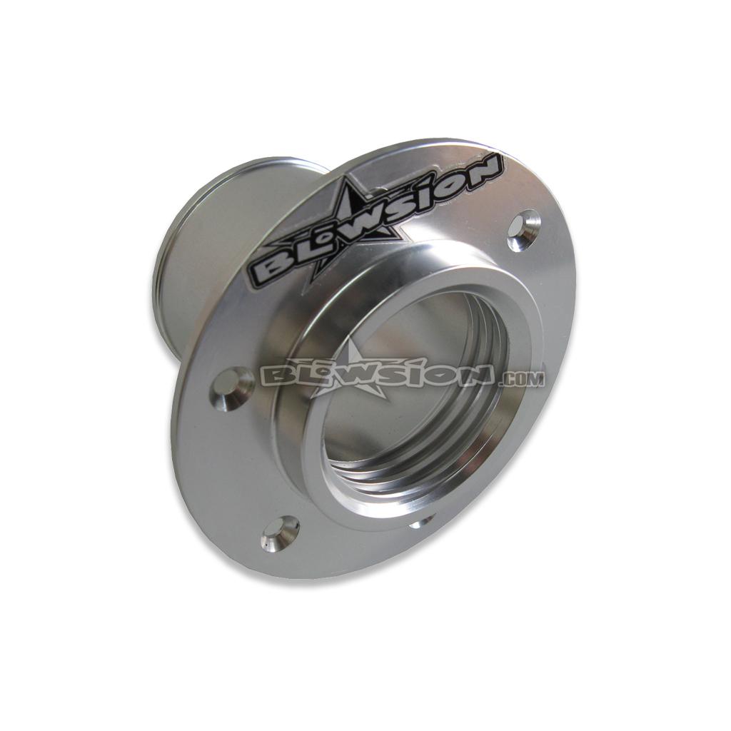 Blowsion Billet Fuel Filler Neck - Yamaha - Anodized Clear