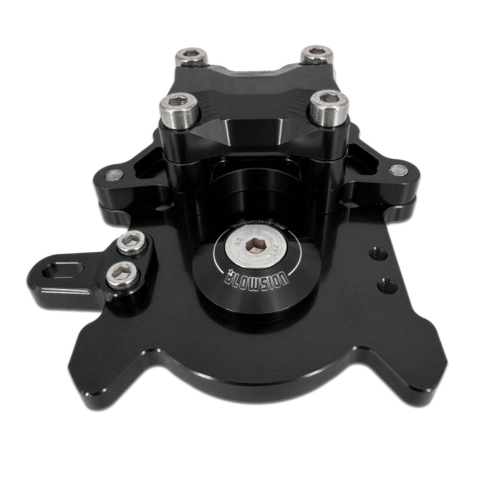 Blowsion Steering System 1-1/8" Fat - Anodized Black