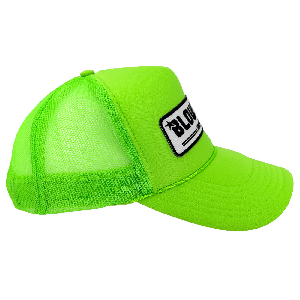 Blowsion Snapback Since89 Hat - Neon Green Foam