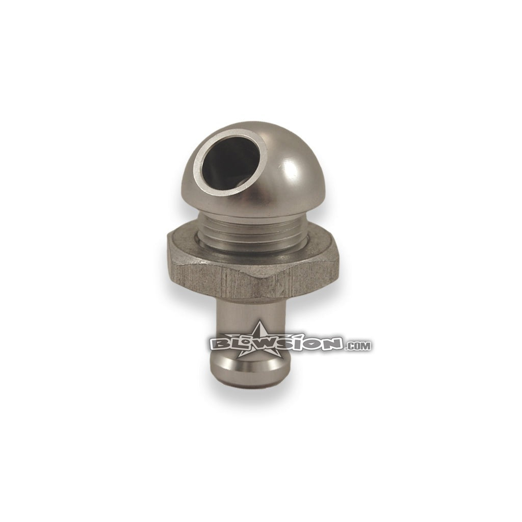 Water Bypass Fitting 1/2 Inch - 45 Degree - Anodized Clear