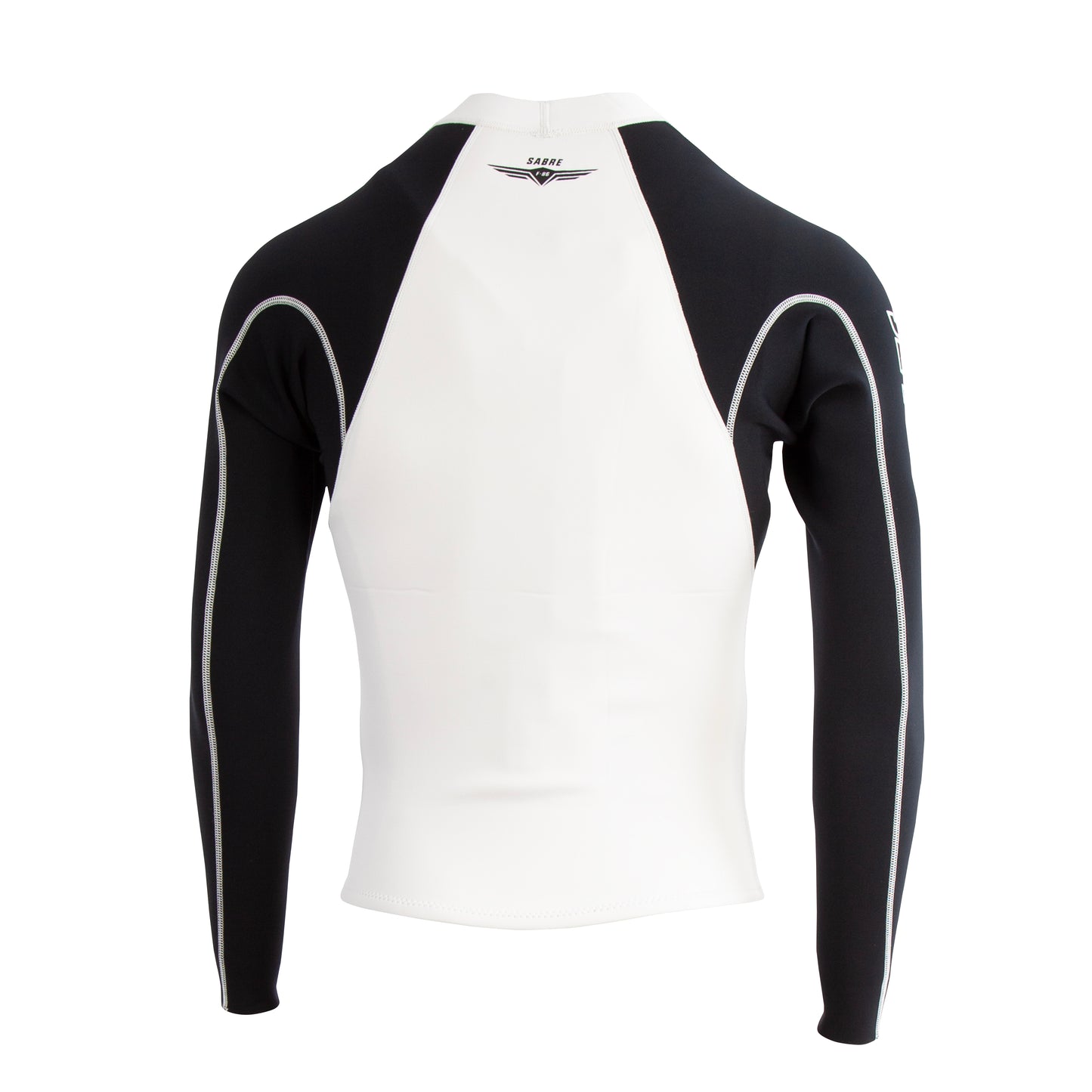 Jet Pilot F-86 Sabre Jacket - White/Black