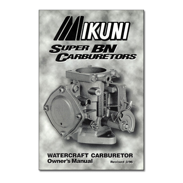 Mikuni Super BN Carb Tuning Manual | MK-BN/004 – Blowsion