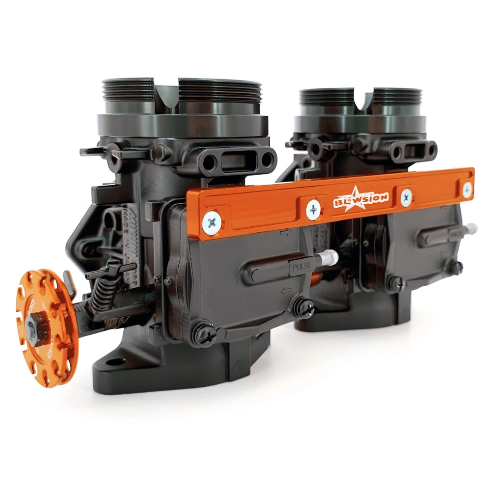 Mikuni 44MM Dual Carburetor Kit - Orange