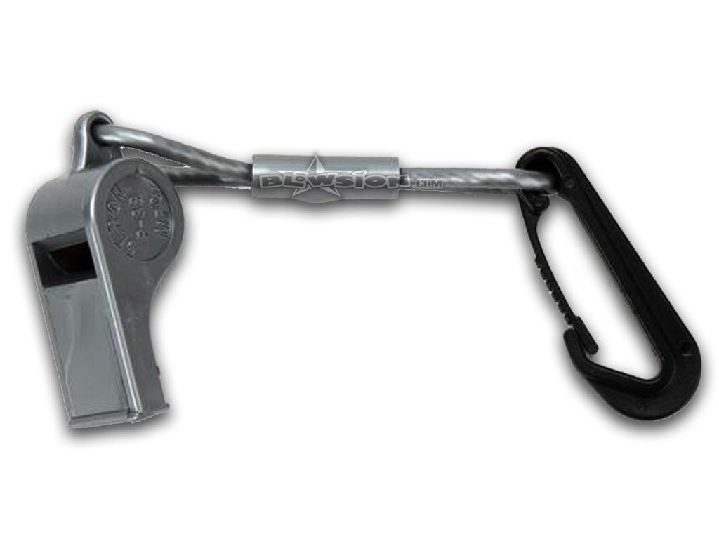 Multi Fit Whistle w/Clip - Silver