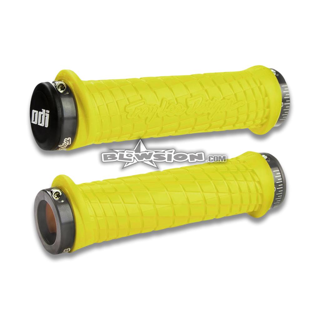 ODI TLD Grip Set - Yellow/Grey - PN# 03-05-323