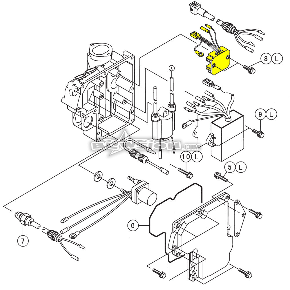 OEM Kawasaki Voltage Regulator - 21066-3709