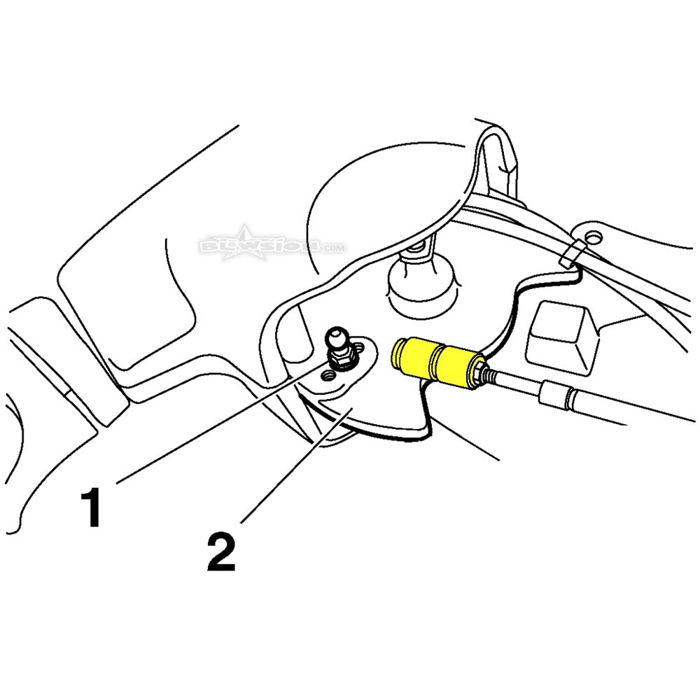 OEM Yamaha Steering Cable Joint Ball Shaft - EU0-61461-30-00