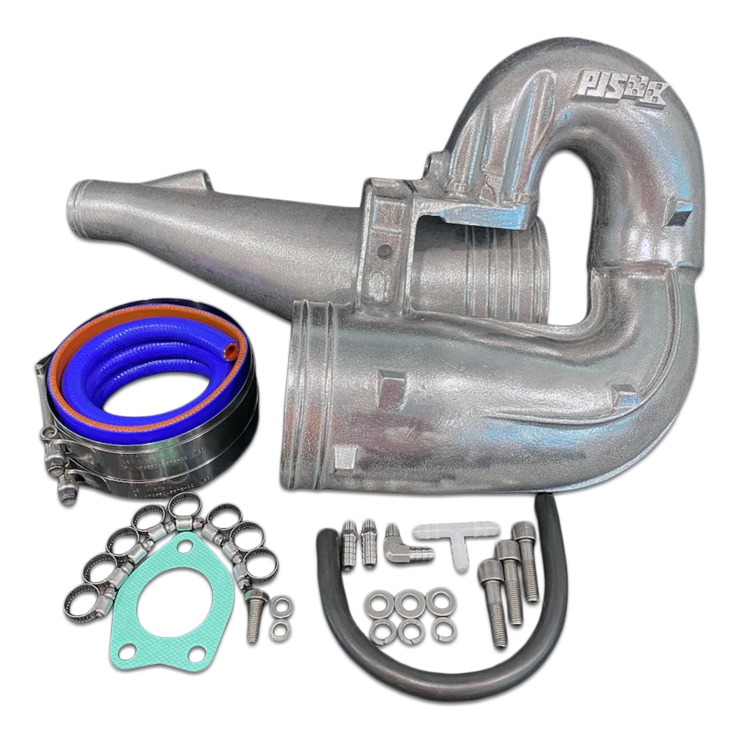 PJS W/C Exhaust Pipe - Kawasaki 650SX / X2