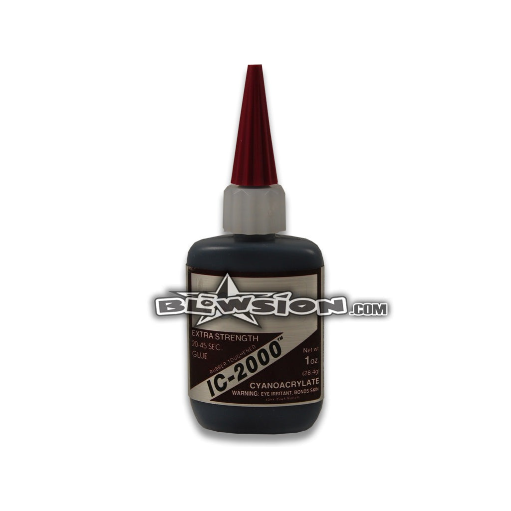 Super Glue - Rubber Toughened 1oz - Black