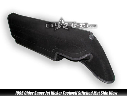 Mat Kit - Stitched - Kicker Footwells - Yamaha 1990-1995 Superjet