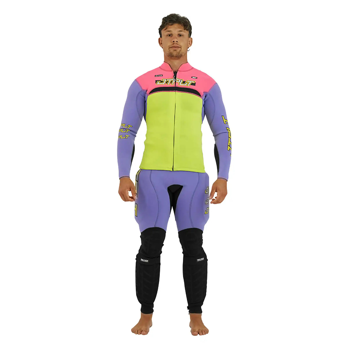 JTPLT Vault Race Jacket - Pink/Yellow