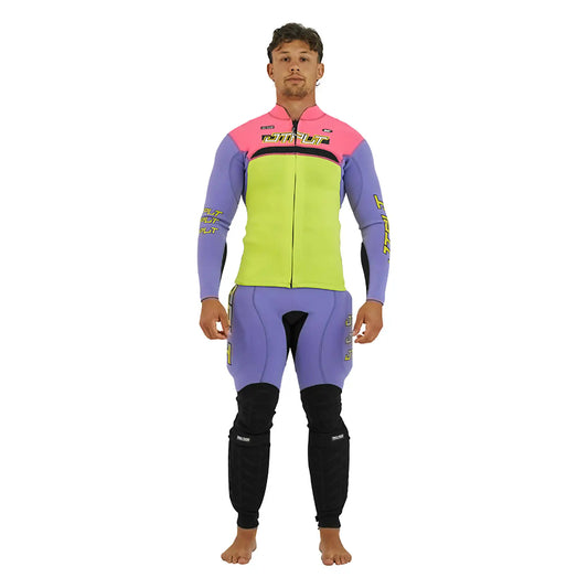 JTPLT Vault Race Jacket - Pink/Yellow