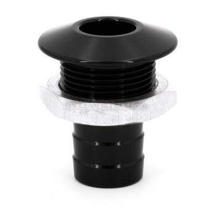 Bilge Fitting Straight - Anodized Black