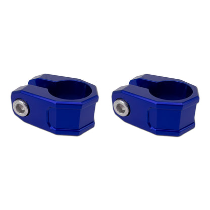 Blowsion Billet Crossbar Clamps | Blue