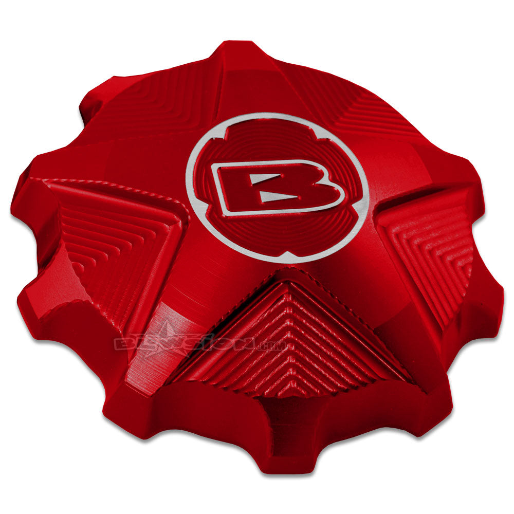 Blowsion Billet Fuel Cap - Yamaha - Anodized Red