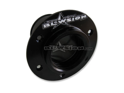 Blowsion Billet Fuel Filler Neck - Yamaha - Anodized Black