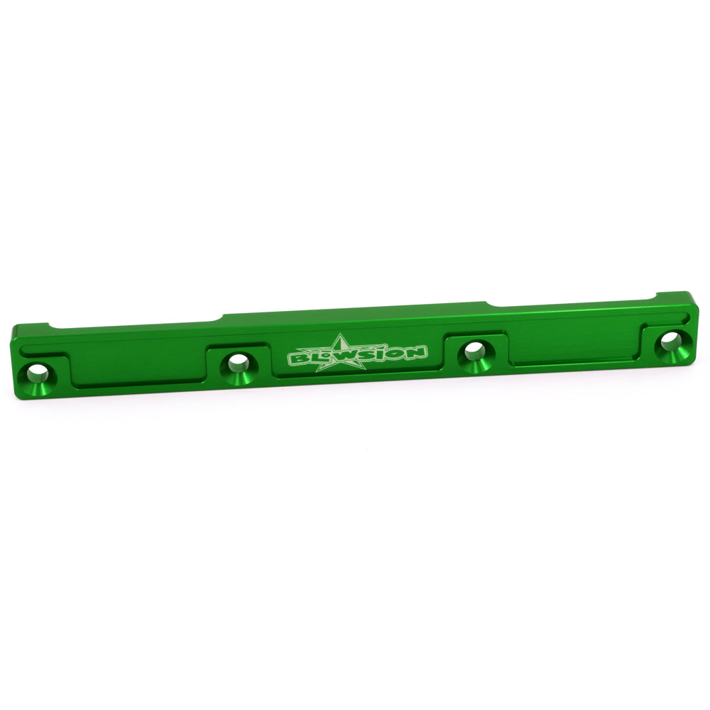 Blowsion Billet Fuel Rail - Anodized Green