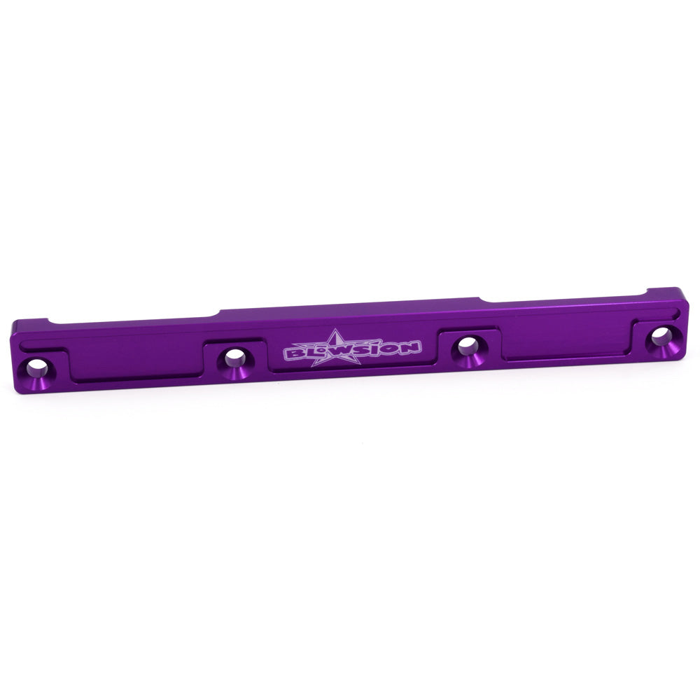 Blowsion Billet Fuel Rail - Anodized Purple