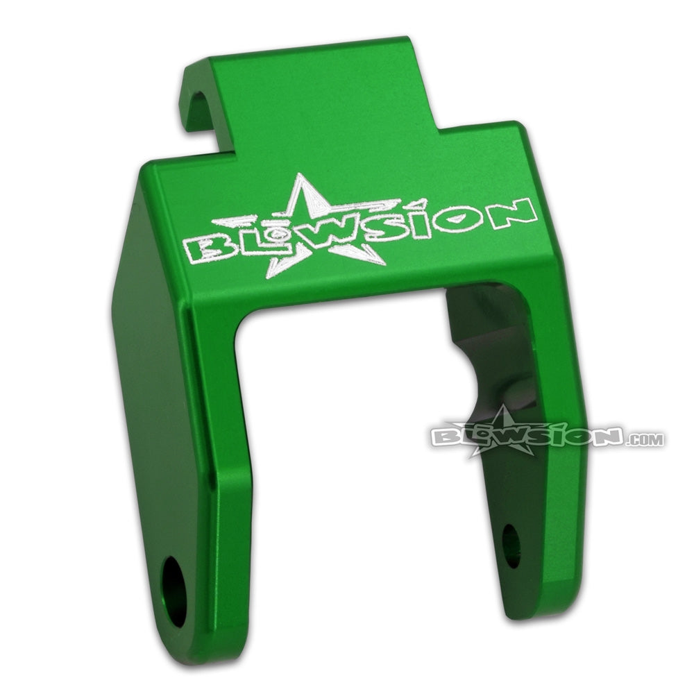 Blowsion Billet Hood Latch - Anodized Green