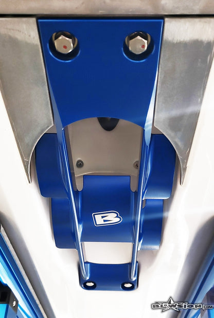 Blowsion Billet Intake Grate - Yamaha Superjet 2021+ (5-Fin) - Installed