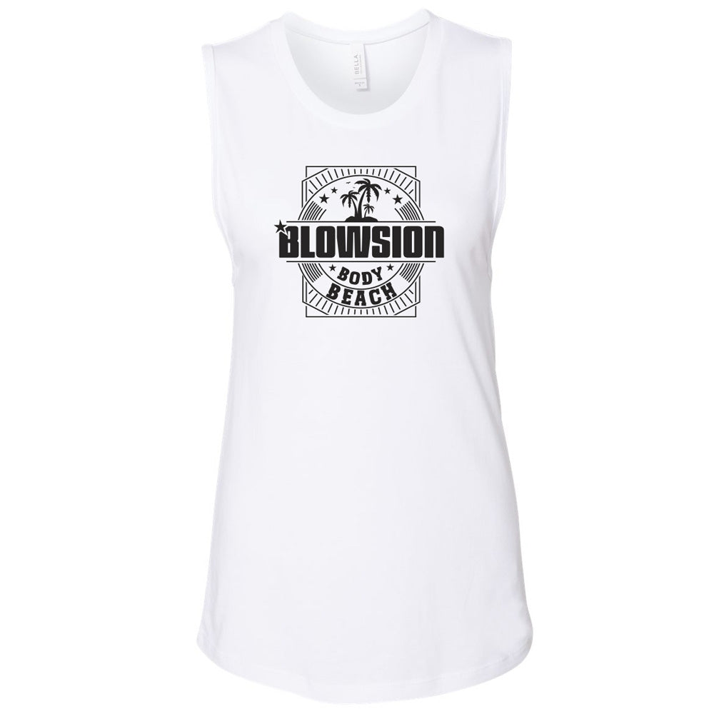 Blowsion Body Beach Tank White Women's