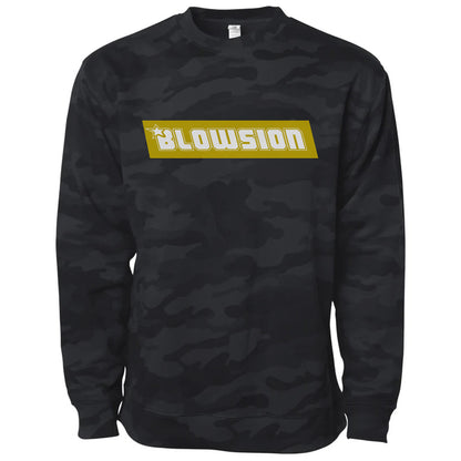 Blowsion Corporate Crew SS Black Camo