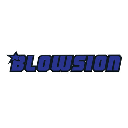 Blowsion Corporate Sticker 8 - Black/Blue