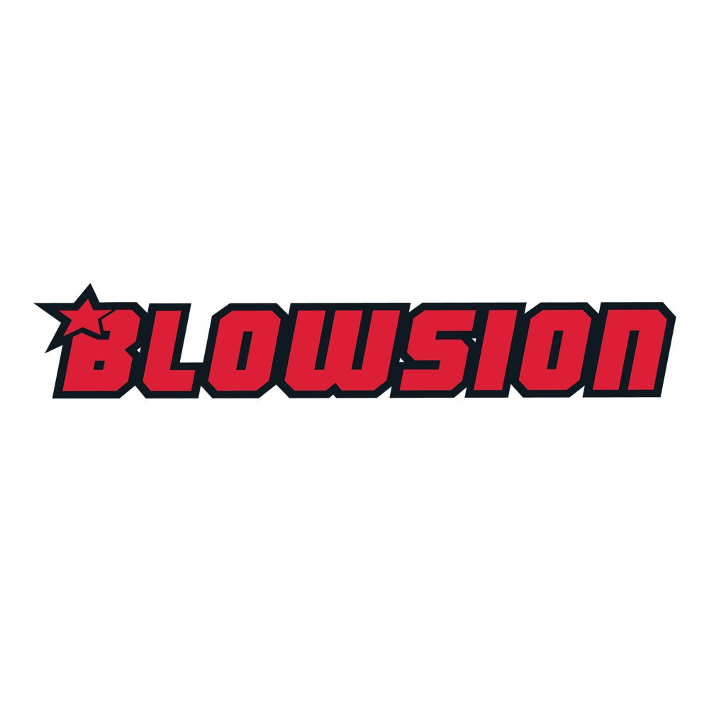 Blowsion Corporate Sticker 4.5 - Black/Red