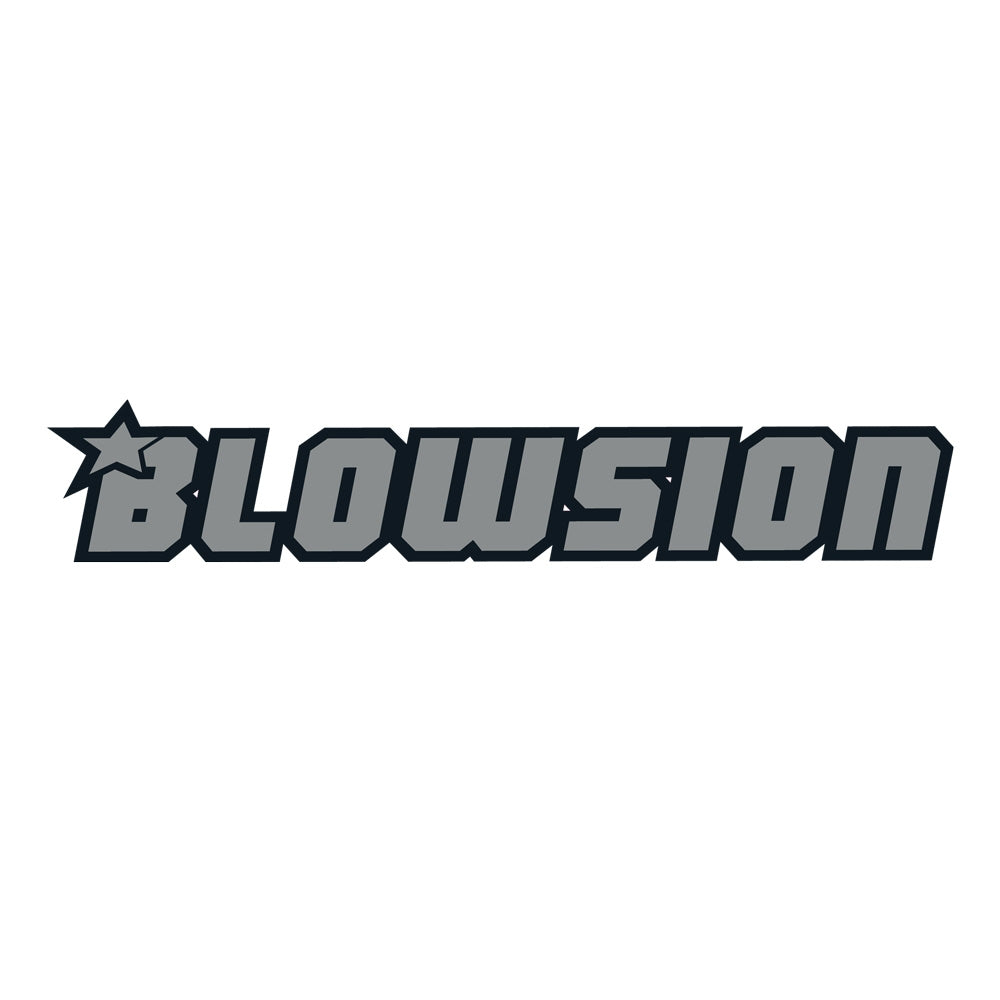 Blowsion Corporate Sticker 17 - Black/Silver