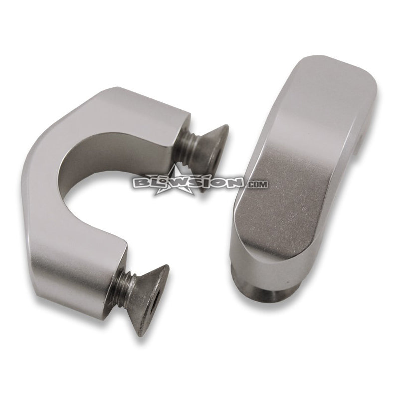 Blowsion Handlebar Clamps - Anodized Clear