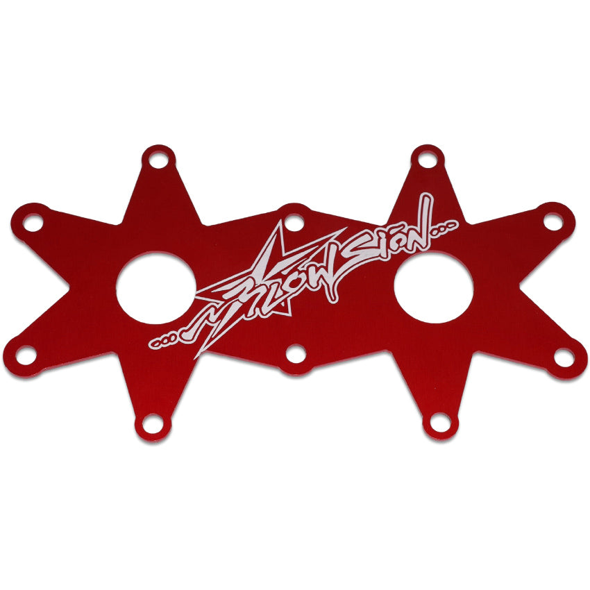 Blowsion Billet Cylinder Head Insert - Red