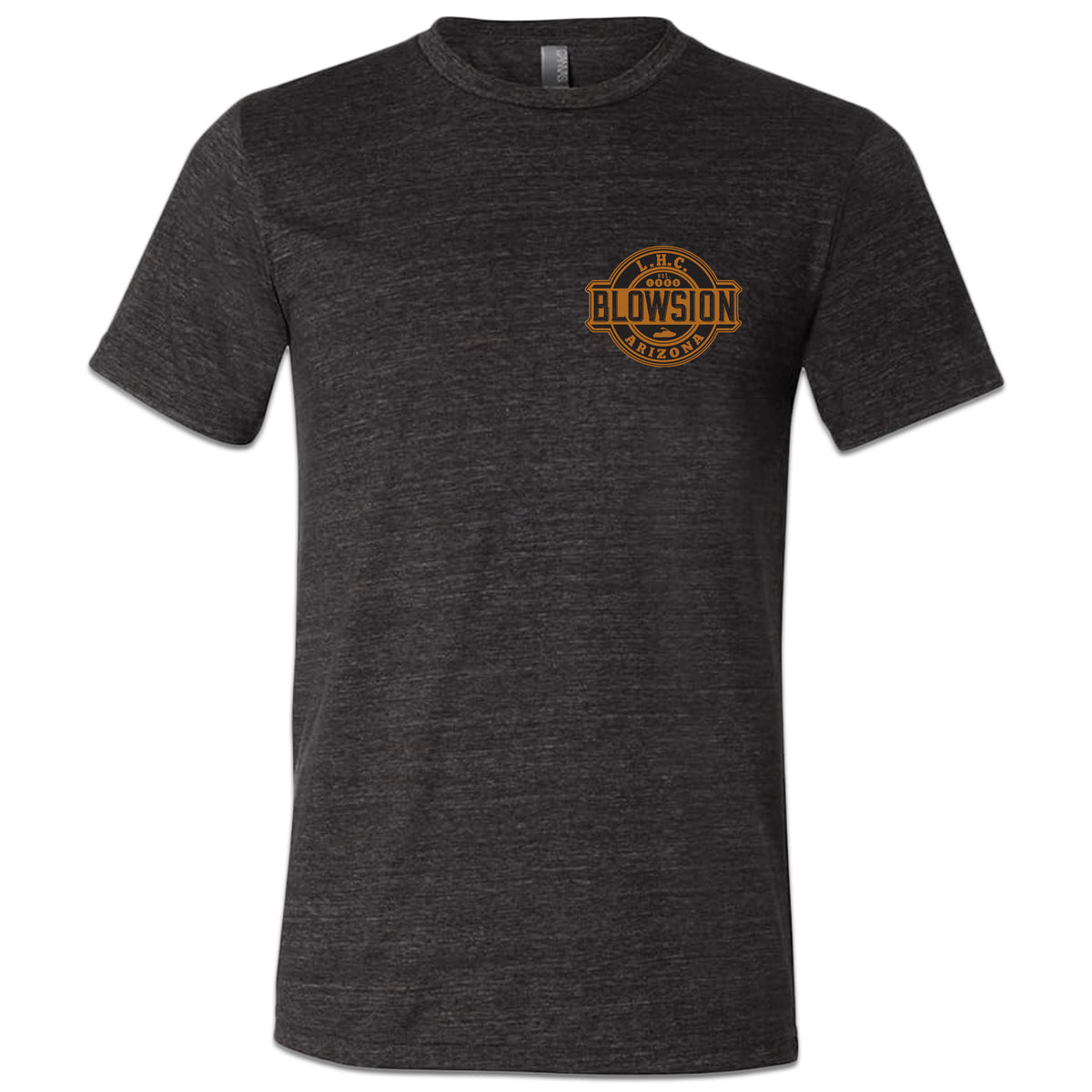 Blowsion Label T-Shirt Black | Front