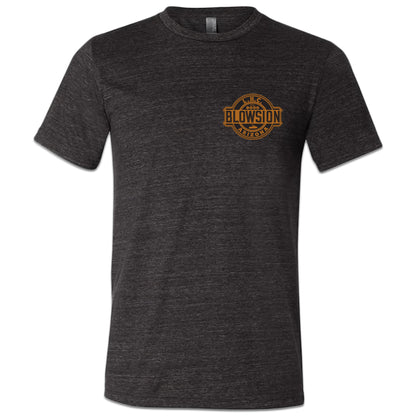 Blowsion Label T-Shirt Black | Front