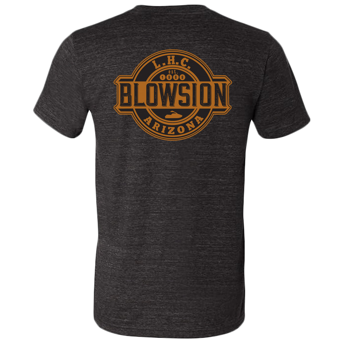 Blowsion Label T-Shirt Black | Back