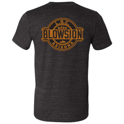 Blowsion Label T-Shirt Black | Back