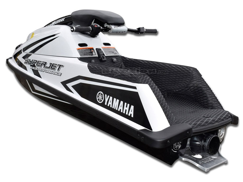 96+ Superjet with Kickers - Color: Black Diamond
