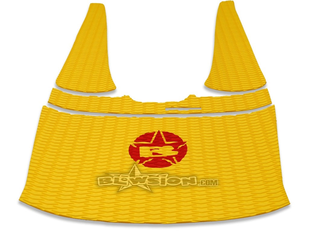 Mat Kit - Yamaha WaveBlaster - Yellow Diamond - Red Logo