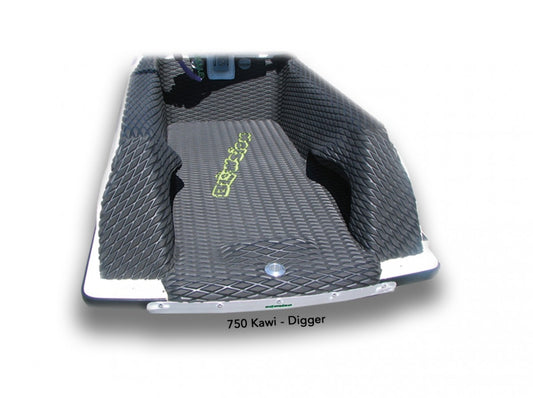 Mat Kit - Digger Footwells - Kawasaki 750