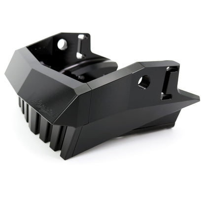 Blowsion Pole Bracket - Kawasaki 440/550 - Anodized Black