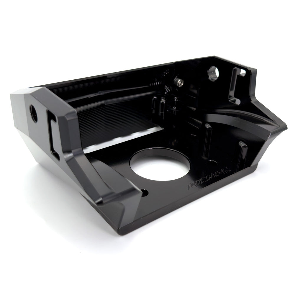 Blowsion Pole Bracket - Kawasaki 440/550 - Anodized Black