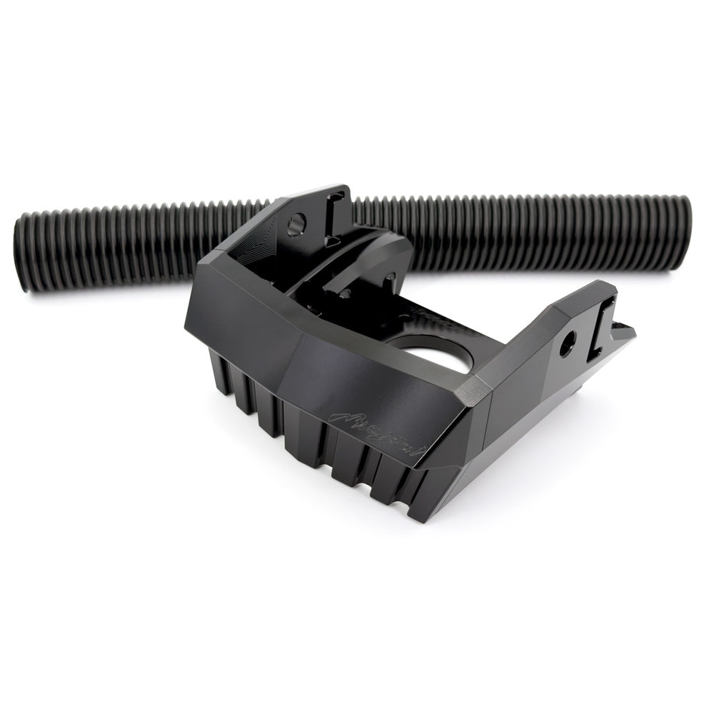 Blowsion Pole Bracket - Kawasaki 440/550 - Anodized Black