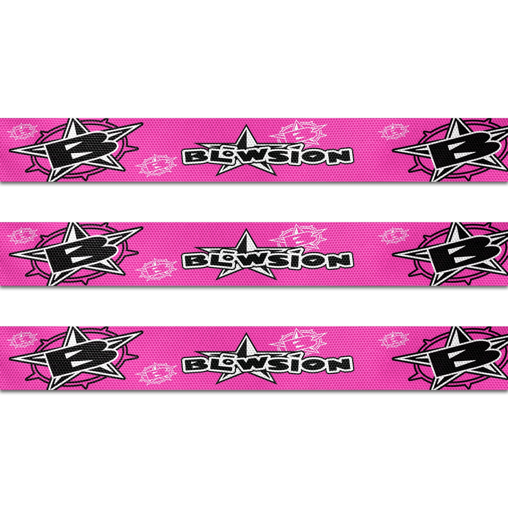 Blowsion Pro Strap Kit - Scissor Stand | Standup | Pink
