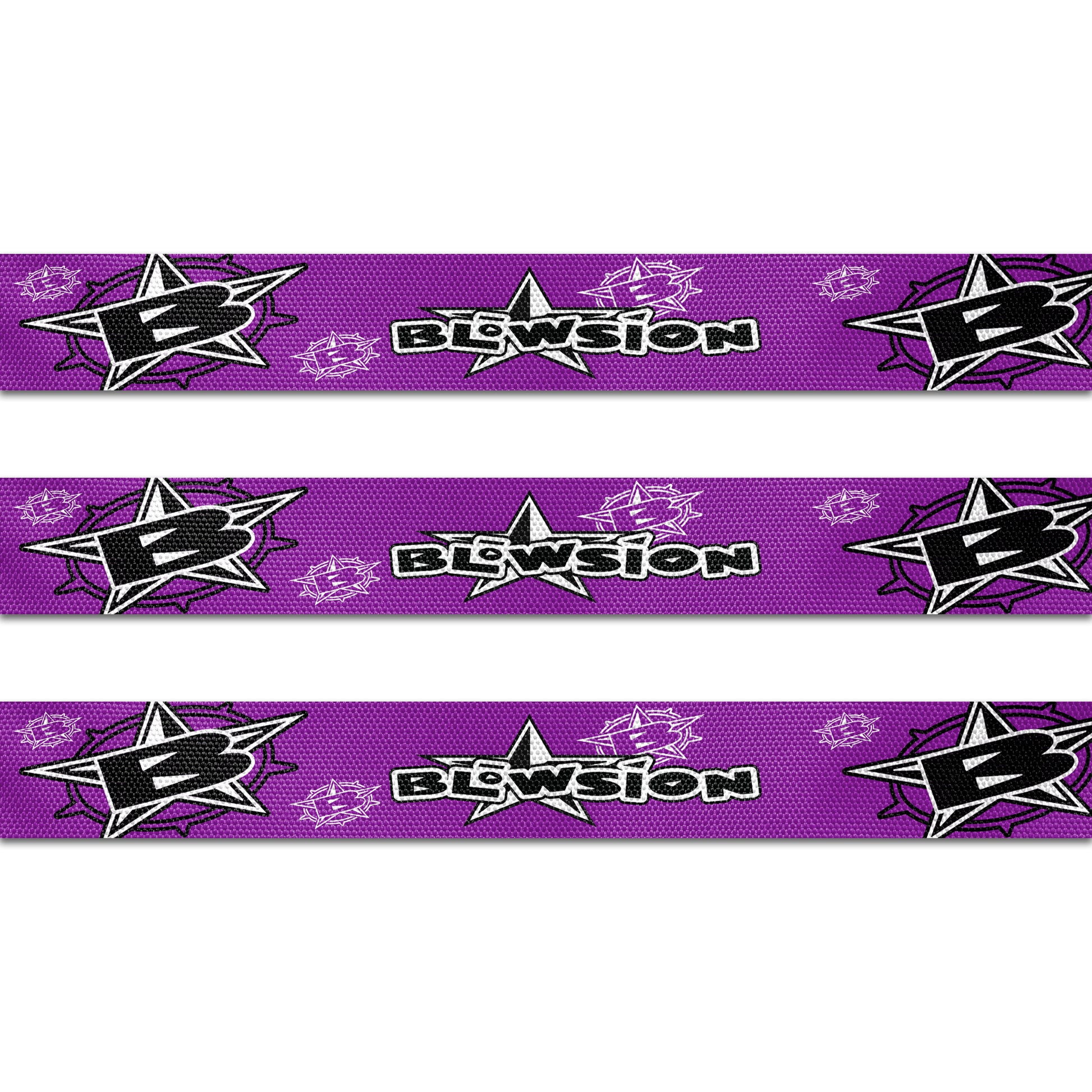 Blowsion Pro Strap Kit - Scissor Stand | Standup | Purple