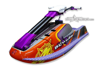 Side Rail Turf Kit - Rickter FR2 - Dual Layer Diamond (Custom Color)