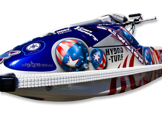 Side Rail Turf Kit - Superjet - White Waffle