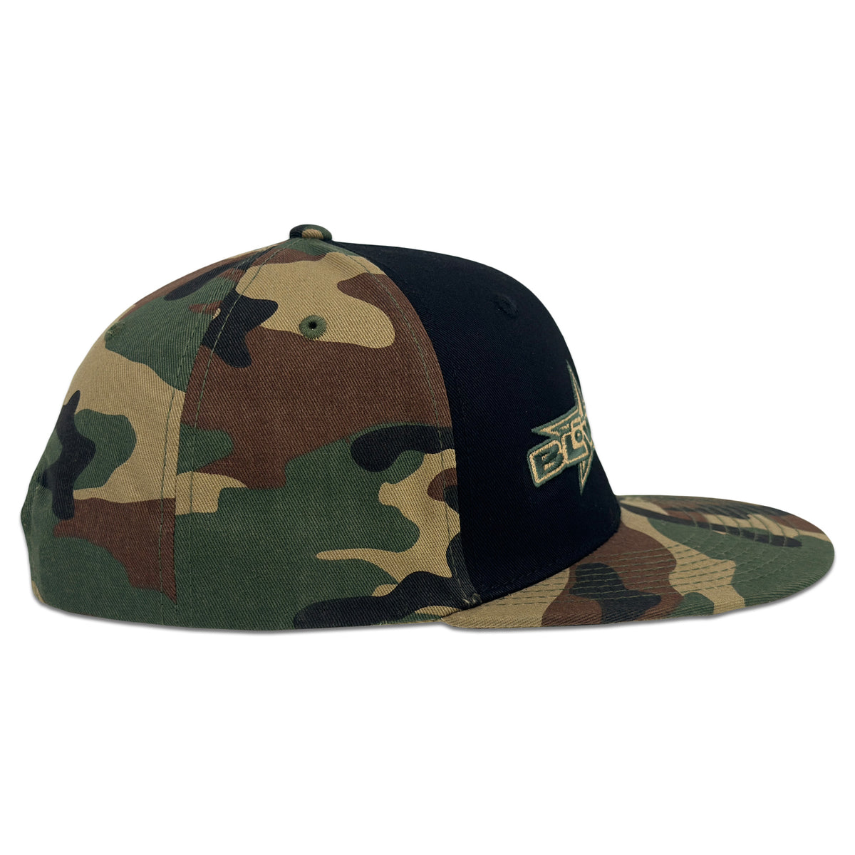 Blowsion Snapback B-Star Hat - Camo