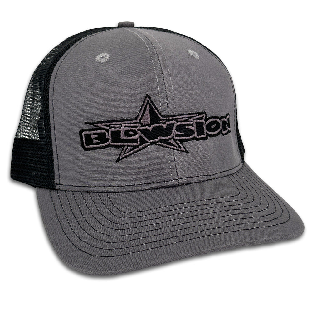 Blowsion Snapback B-Star Hat - Canvas/Black